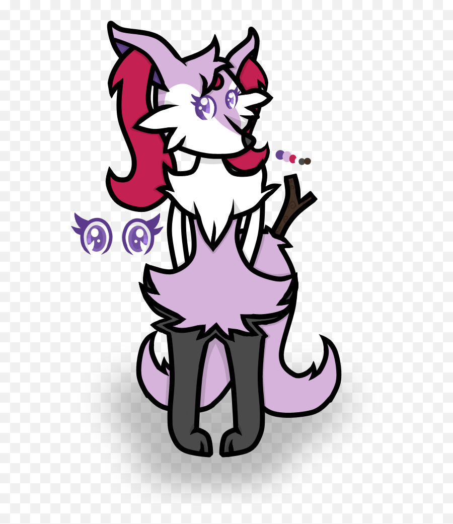 My Ocs Velvet The Braixenespeon Fusion Pokécharms - Espeon And Braixen Fusion Png,Espeon Png