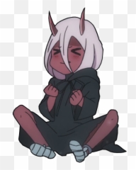 Baby Zero Two - Darling In The Franxx Emojis Png,Zero Two Png