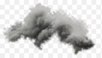 Smoke Cloud Clipart - Transparent Dark Png