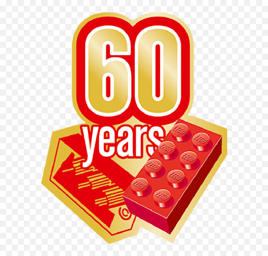 Lego 60 Years Of The Brick - Chocolate Png,Lego Brick Png