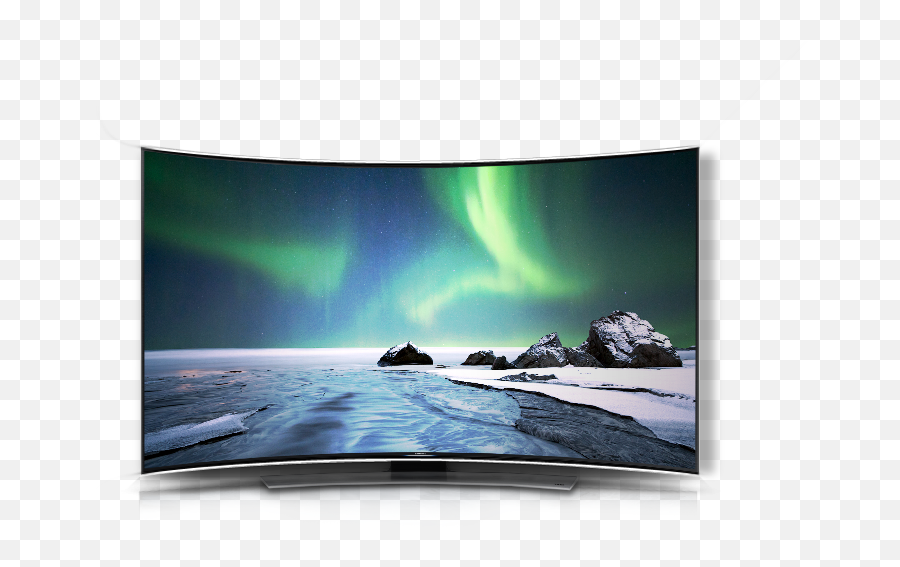 Mount Stand Tv - Plasma Tv Png Curved,Flat Screen Tv Png