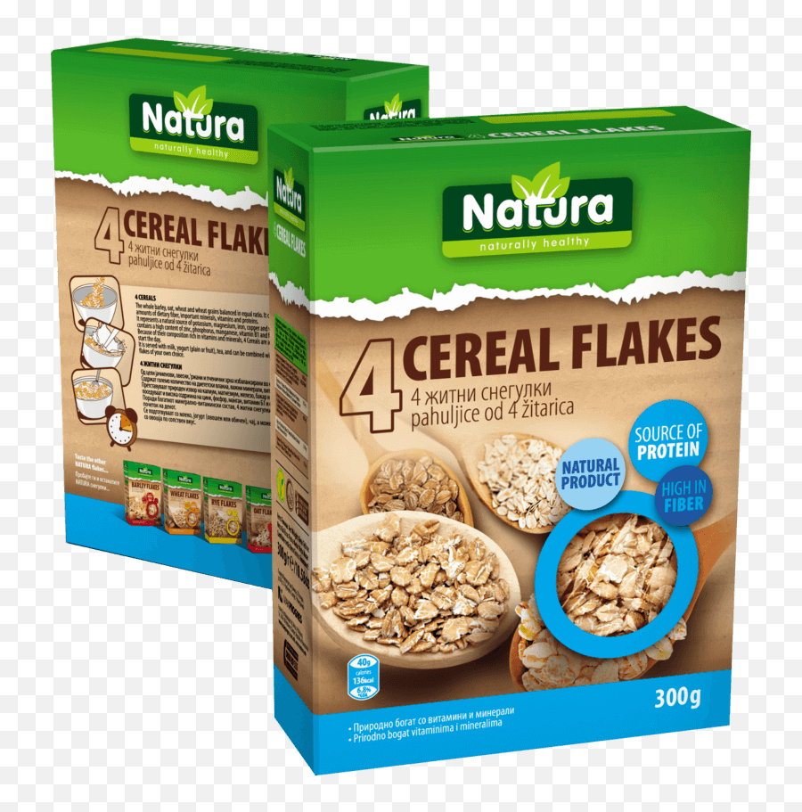 Natura 4 Cereal Flakes Png