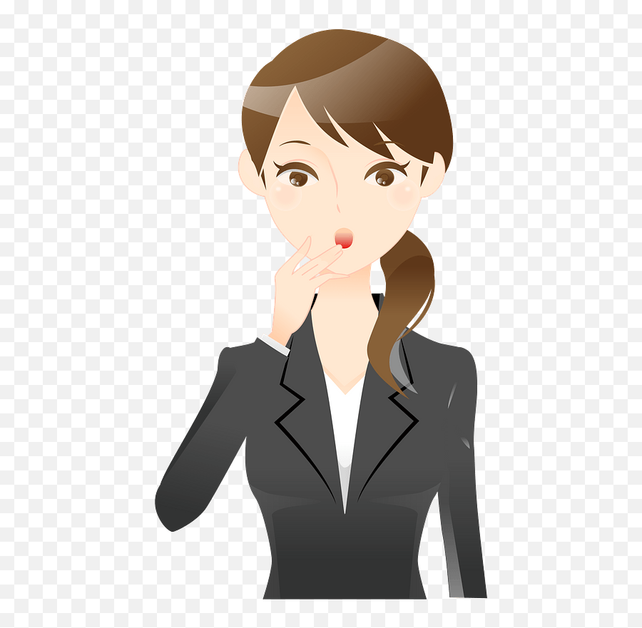 Business Woman Surprised Clipart Free Download Transparent - Business Woman Thinking Clipart Png,Surprised Png