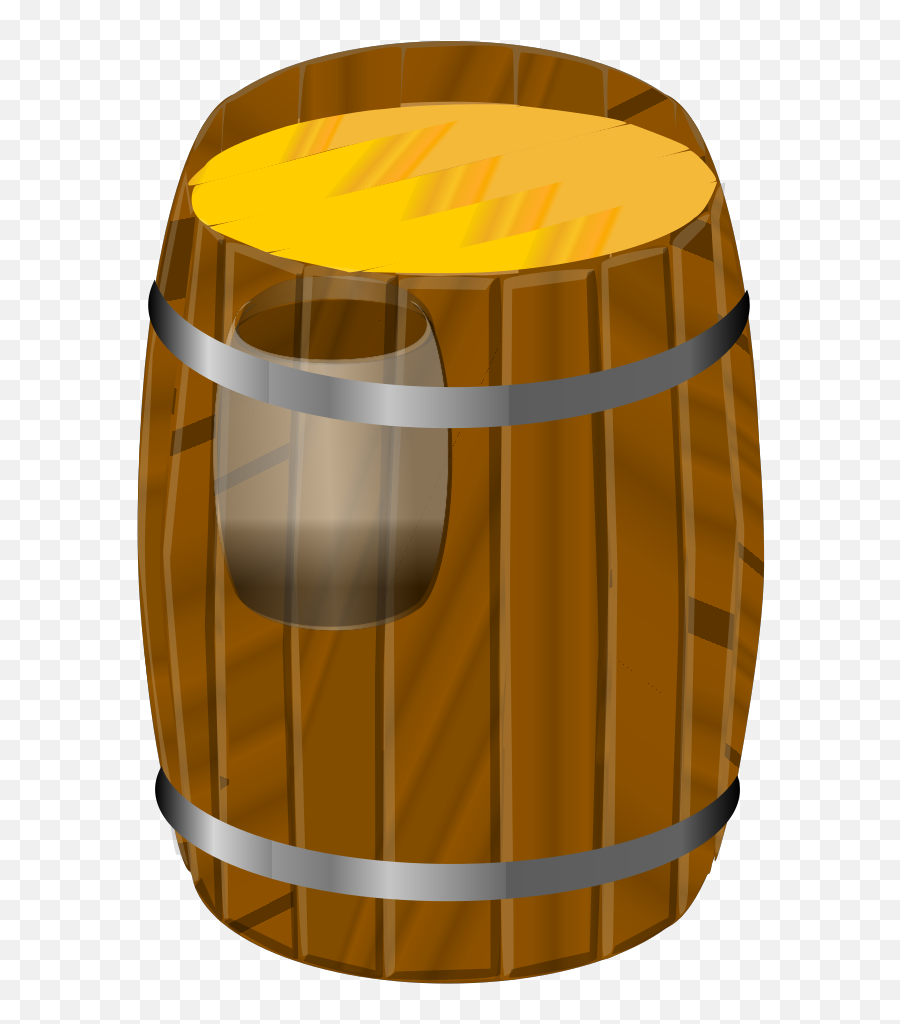 Wooden Barrel Svg Clip Arts Download - Barrel Clip Art Png,Barrel Png