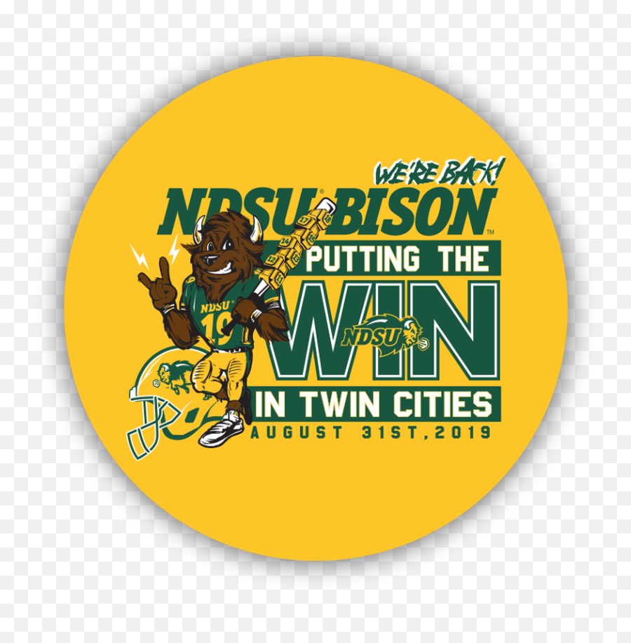 Button - Hufflepuff Logo Png,Ndsu Bison Logos