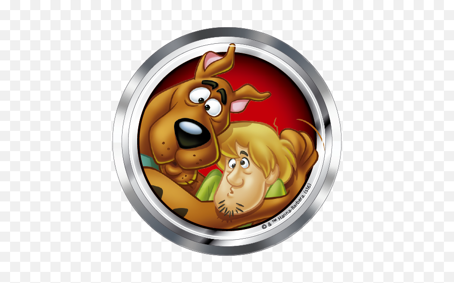 Scooby - Doo Scooby Shaggy Premium 3d Chrome Decal Sticker Badge Emblem Scooby Doo Decal Badges Png,Shaggy Transparent