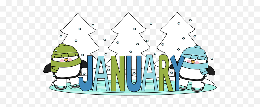 Download 2017 Clipart January Png - January Winter Clipart,January Png