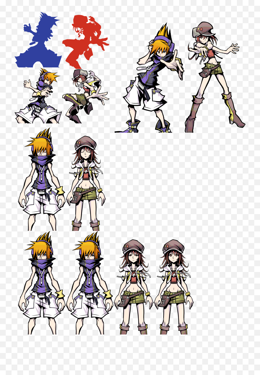 Mobile - The World Ends With You Solo Remix Neku U0026 Shiki World End With You Sprites Png,The World Ends With You Logo