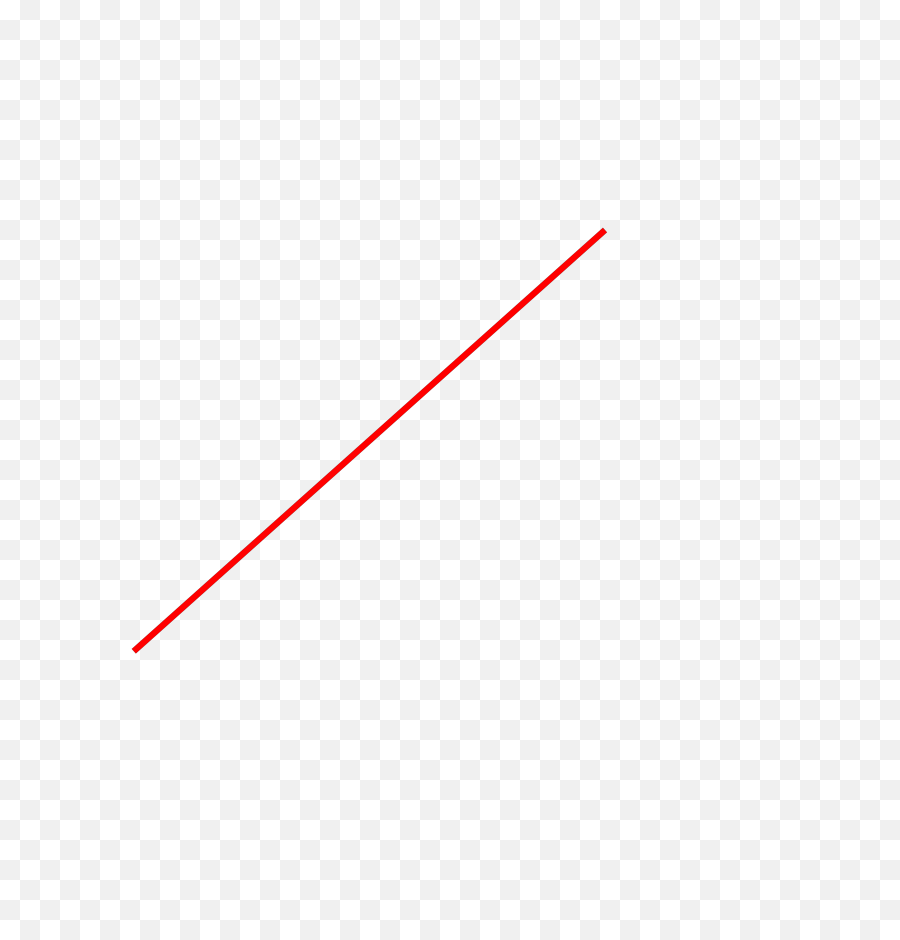 Red Line With Transparent Background - Triangle Png,Red X Transparent Background