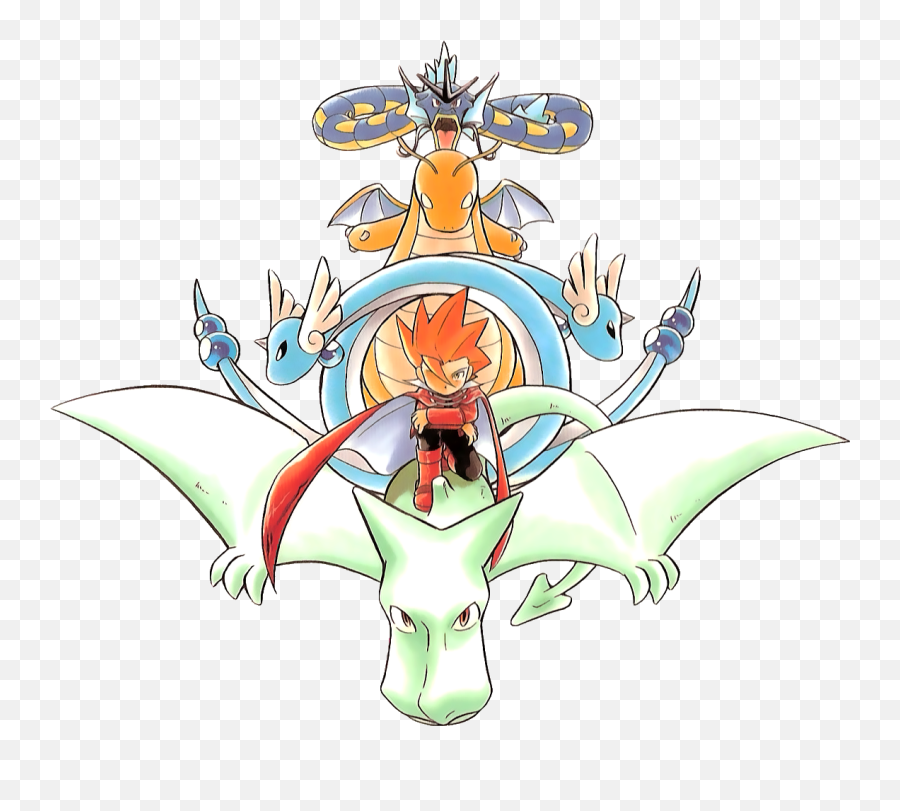 What Pokemon Should Have Done Elite Fourum Tribute - Lance Pokemon Team Png,Aerodactyl Png