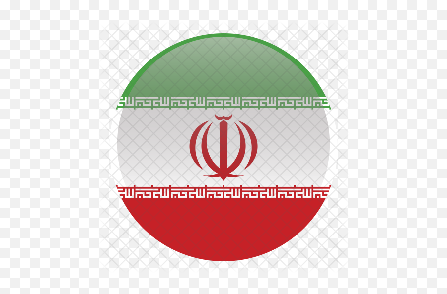 Iran Flag Icon Of Flat Style - Tension Entre Estados Unidos E Iran Png,Iran Flag Png