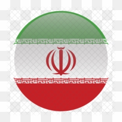Iran Flag Icon Of Flat Style - Tension Entre Estados Unidos E Iran Png,Iran Flag Png