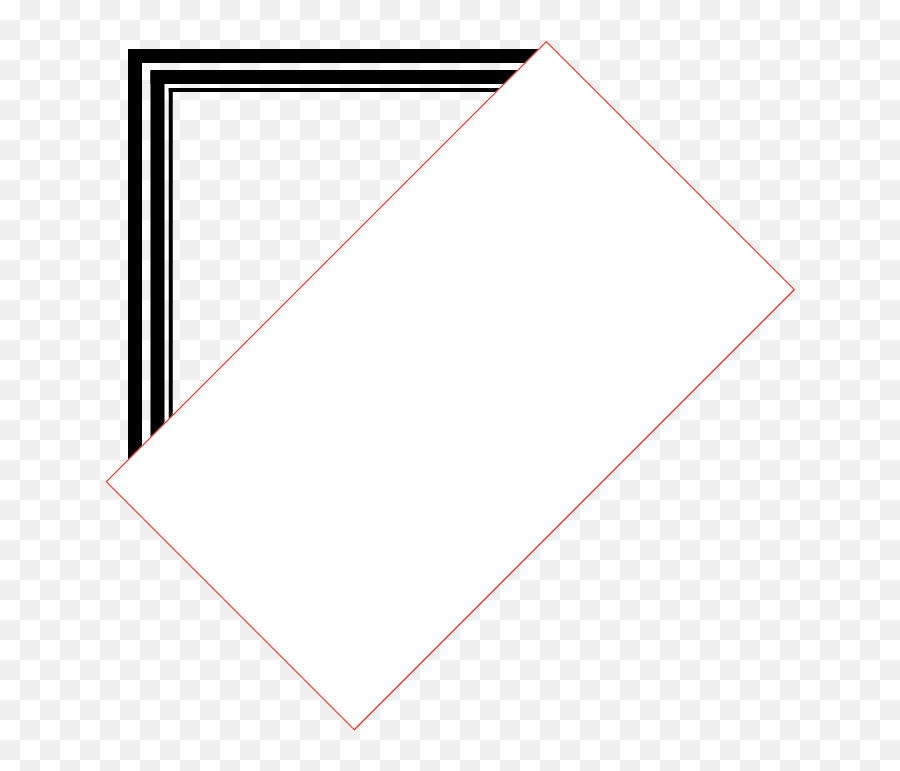 An Angle Using Illustrator - Horizontal Png,White Rectangle Transparent