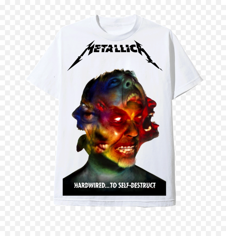 Vintage Rock - White T Shirt Hardwire To Self Destruct Metallica Hardwired To Self Destruct T Shirt Png,Xxl Magazine Logo