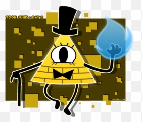 Toon June - Bill Cipher By Ivoanimations Fur Affinity Clip Art Png,Bill Cipher Png