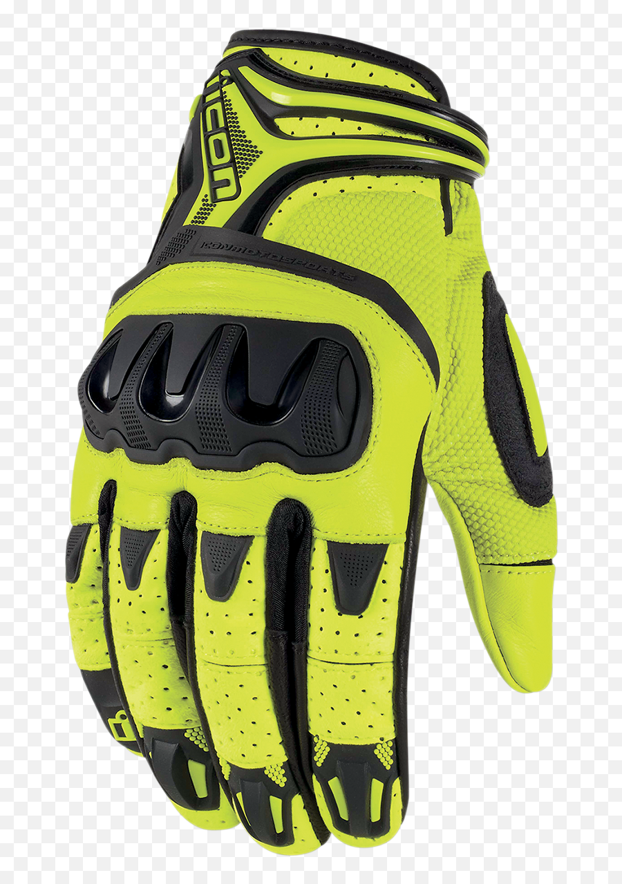 Icon Overlord Resistance Glove - High Viz Moto Gloves Png,Icon Overlord Overpants