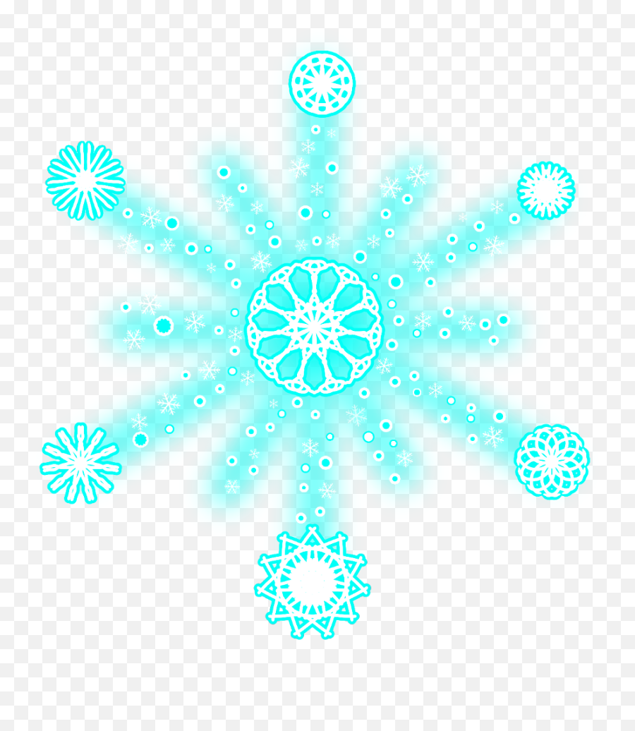 Transparent Christmas Snowflakes Png