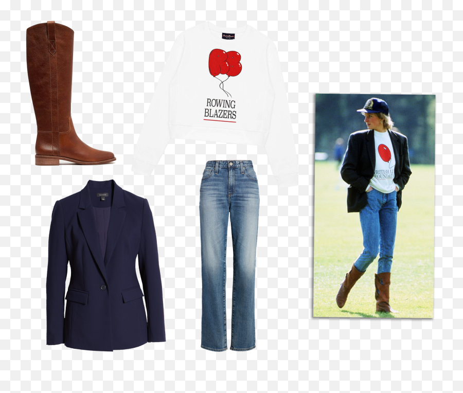 Princess Diana 9 Ways To Recreate Her Style Vanity Fair - Smart Casual Png,Icon Hooligan Denim Pants Review