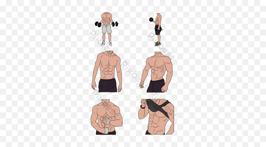 Muscle Man Images Free For Design - Pikbest For Adult Png,Muscle Vector Icon