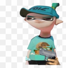 Splat Tim Inkopolis Mafia Lord Bossfight - Transparent Original png