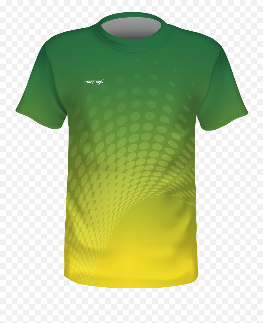 Team Soccer Jersey - Green Jersey With Yellow Png,Soccer Jersey Png