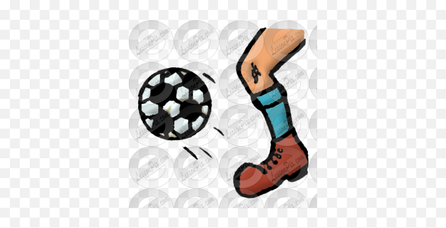 Kick Picture For Classroom Therapy Use - Great Kick Clipart Round Toe Png,Kicking Icon