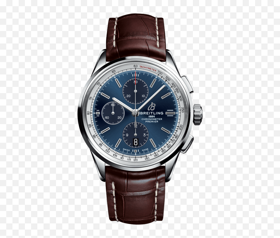 Tom Kelly - Chronograph Blue Dial Leather Png,Fossil Kelly Icon Clutch