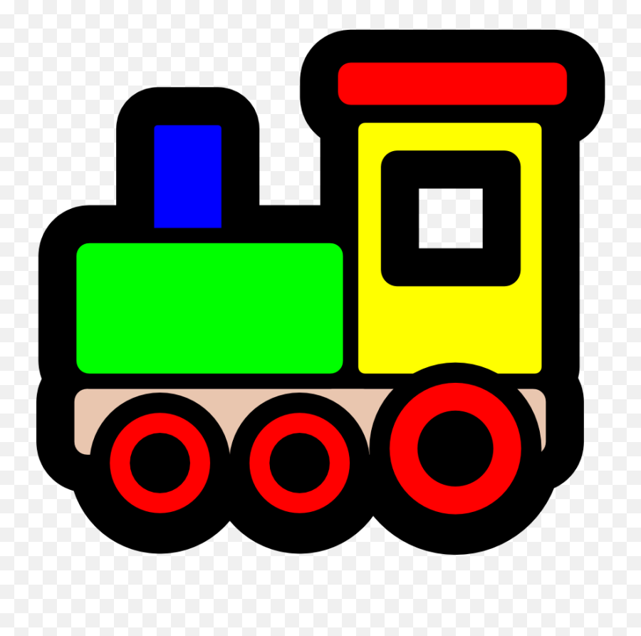 Train Engine Clipart Png - Toy Train Clipart,Engine Png