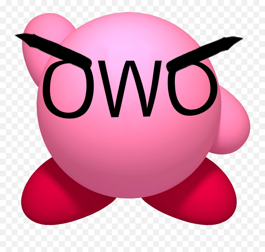 Agressive Owo Kirbykong - Kirby Png,Owo Png