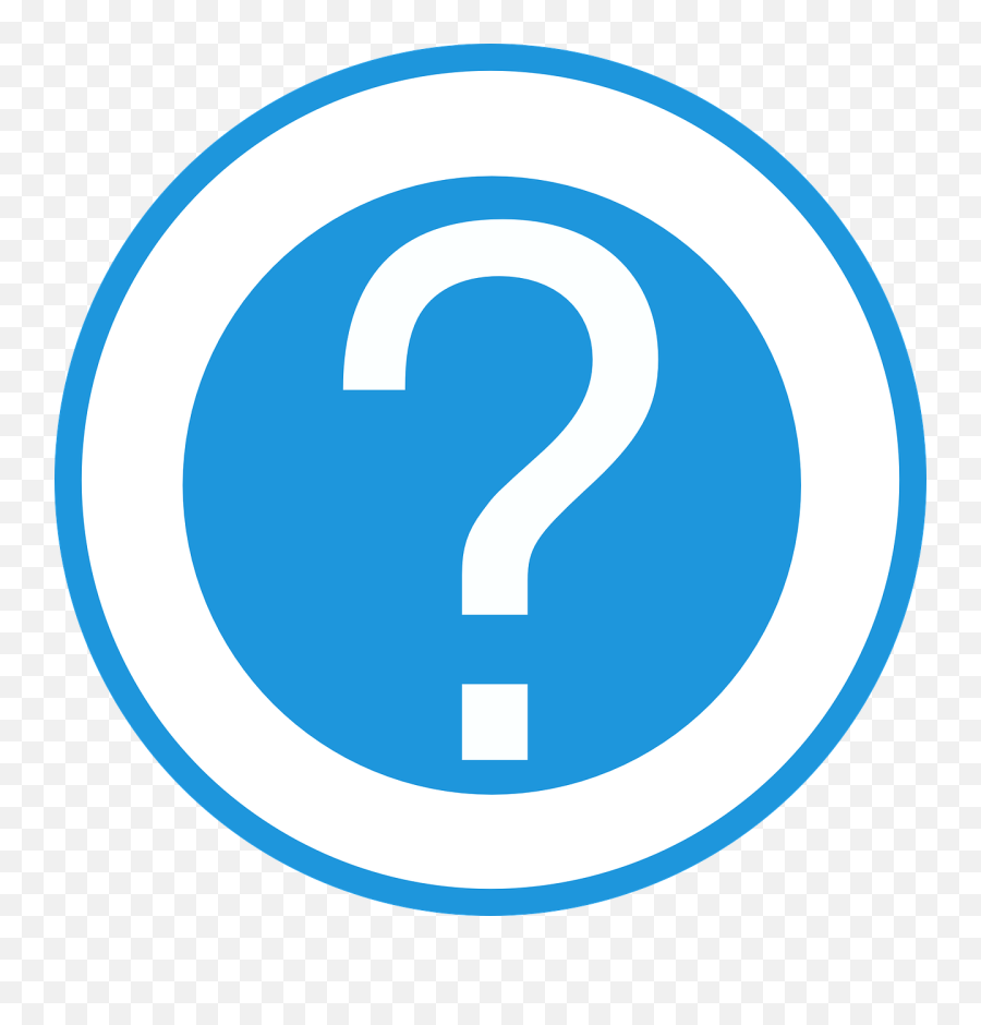 Download Free Question Mark Vector Png - Question Mark Blue Infographic,Question Mark Icon Vector