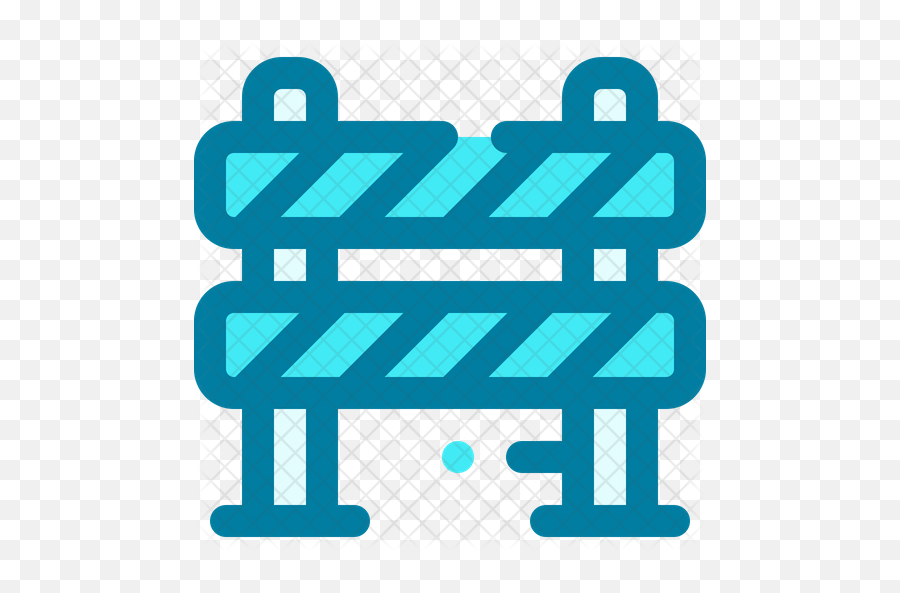 Road Barrier Icon - Horizontal Png,Barrier Icon