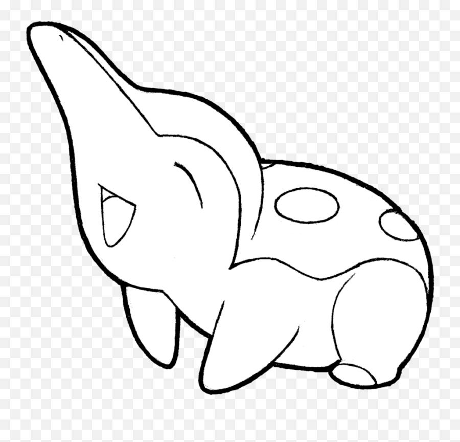 Cyndaquil Drawing - Pokemon Drawings In Pencil Easy Png,Cyndaquil Png