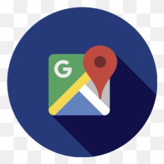 Gps Signal Vector Svg Icon - Google Maps png