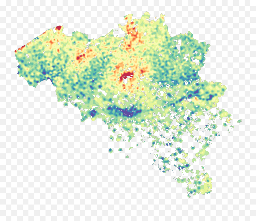 Heatmap Of Real Estate Prices - Carte Prix Immobilier Belgique Png,Heat Map Icon