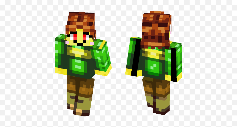 Get Chara Undertale Minecraft Skin For Free - Chara Undertale Skin For Minecraft Pe Png,Ariel From Icon For Hire