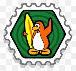 Download Hd Graduate Stamp Icon - Crab Cuts Clam Club Penguin png