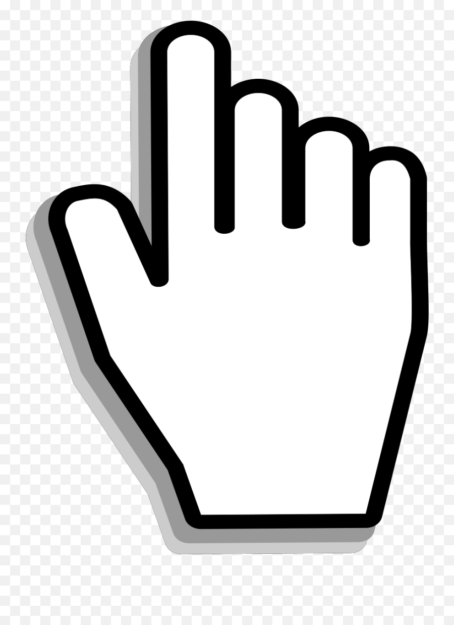 Hand Svg Vector Clip Art - Svg Clipart Mouse Finger Png,Hand Clapping Icon