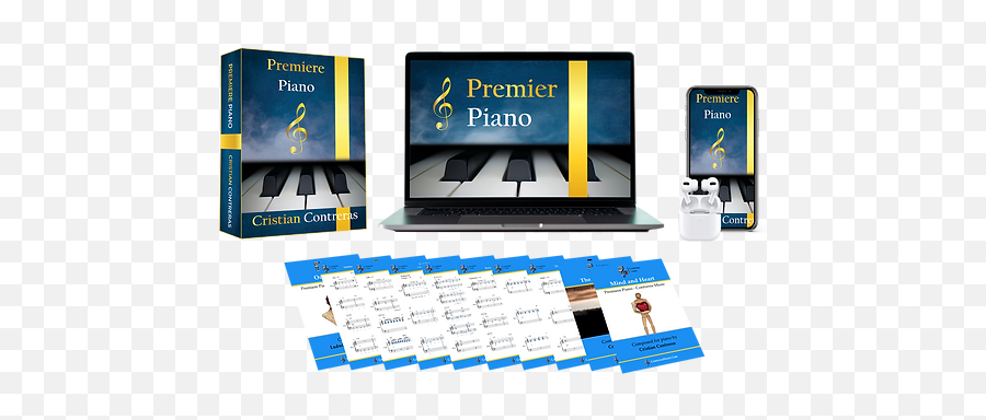 Freemium Premiere Piano - Web Page Png,Premier Pro Icon