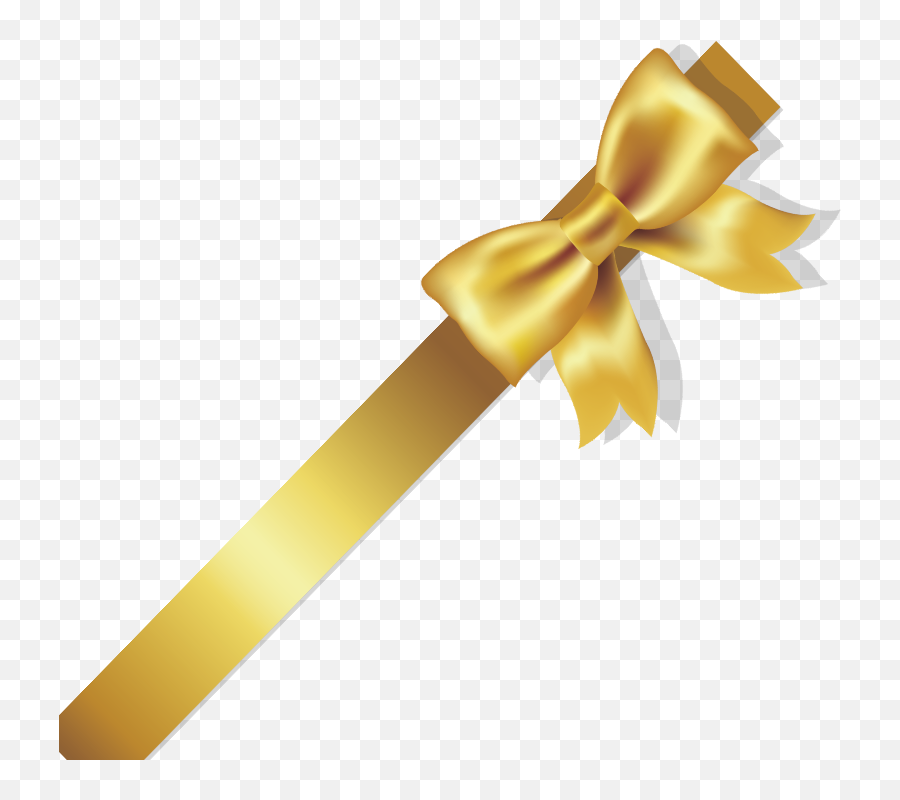 Gold Euclidean Vector - Golden Bow Png Download 800800 Transparent Gold Bow Vector,Gold Bow Transparent Background