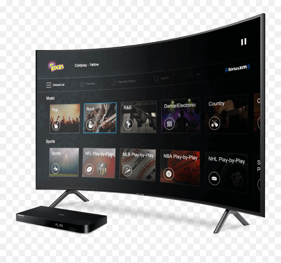 Stream - Samsung Tv Siriusxm Png,Hero And Icon Tv