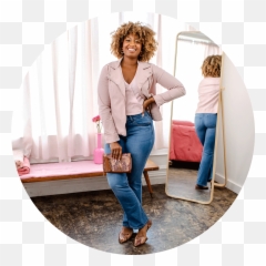 Friend Group Personality Quiz Denim Fit Guide - Smart Casual png