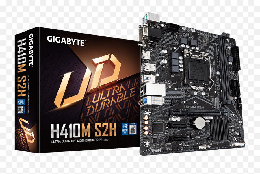 H410m S2h Rev 1x Key Features Motherboard - Gigabyte Motherboard Gigabyte H410m S2h 1200 Png,Gear X Icon Price