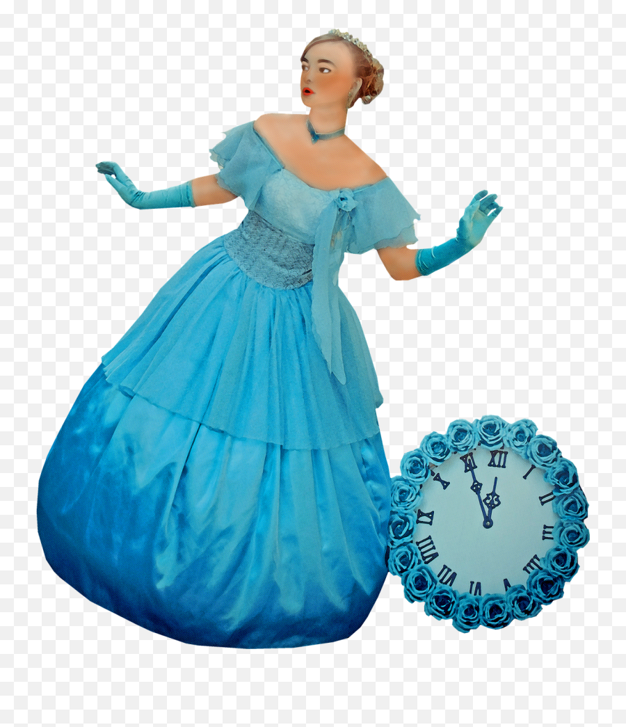 Cinderella Princess Clock - Free Image On Pixabay Cinderela Time Png,Cinderella Icon