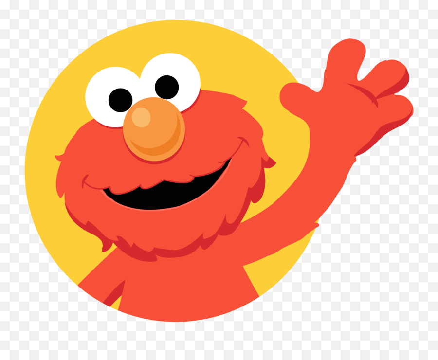 Face Clipart Elmo - Elmo Sesame Street Characters Png,Elmo Transparent