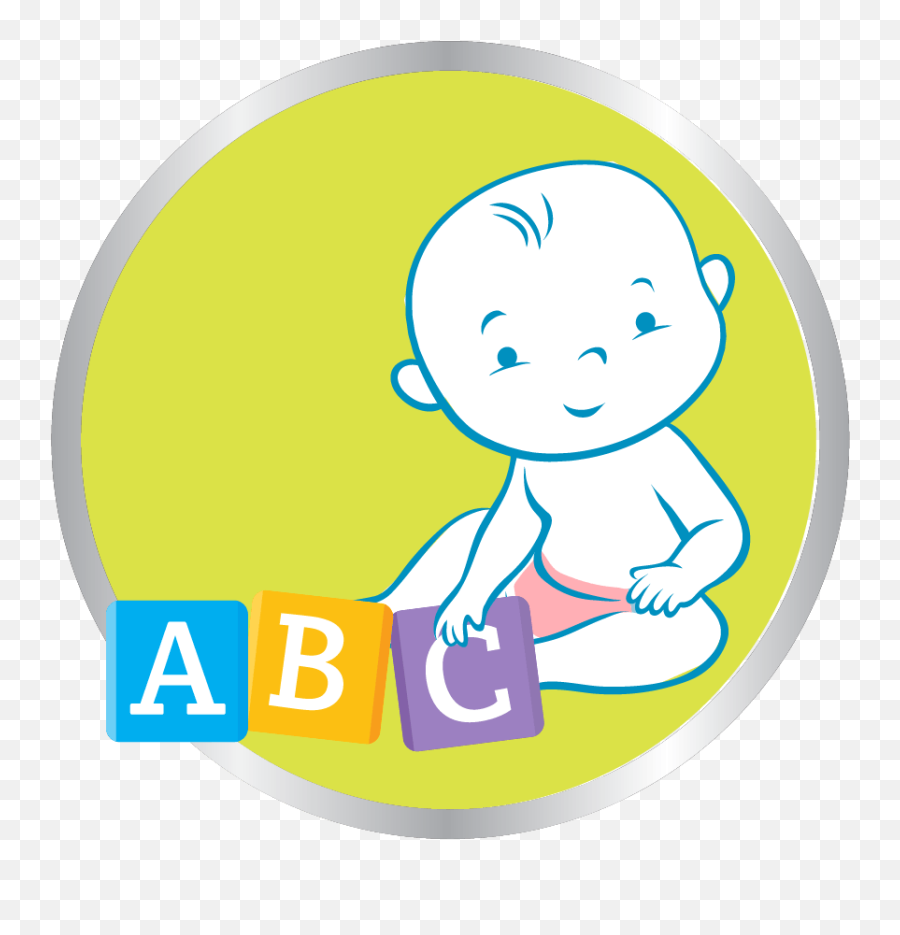 Baby Playing Abc Blocks Icon - Toy Block Full Size Png Baby Abc Png,Abc Icon