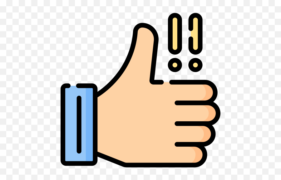 Thumbs Up - Free Gestures Icons Icon Png,Thums Up Icon