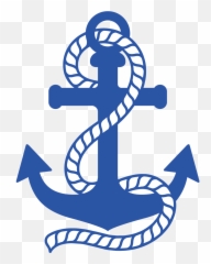 Minus Say Hello Cameo - Nautical Anchor Clipart Png,Nautical Png