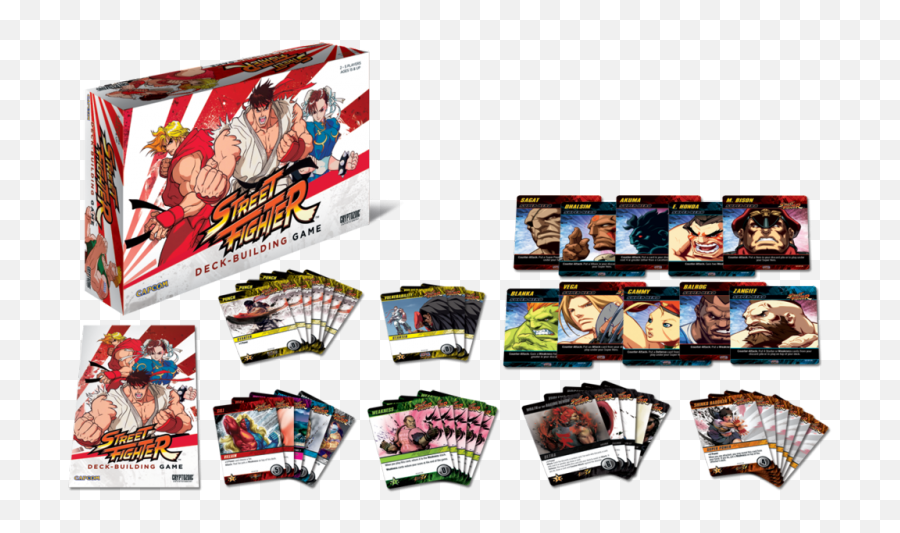 Capcom Street Fighter Deck - Building Game Street Fighter Deck Building Game Png,M Bison Png