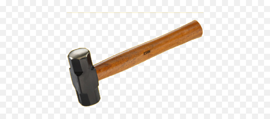 Download Hd Sledge Hammer With Handle - Lump Hammer Png,Sledge Hammer Png