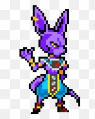 Destroyer - Pixel Art Dragon Ball Beerus Png,Beerus Png